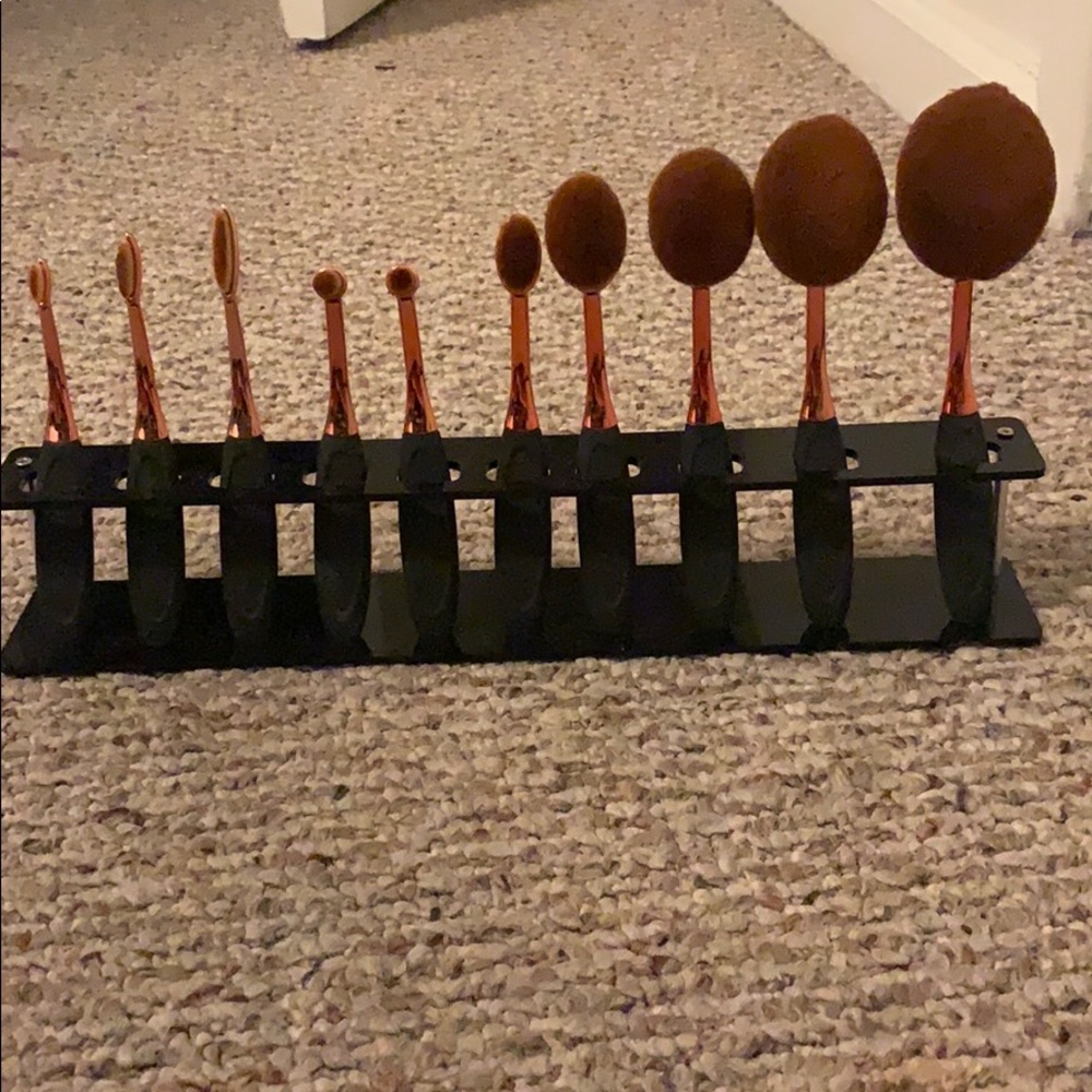 10 piece brush set